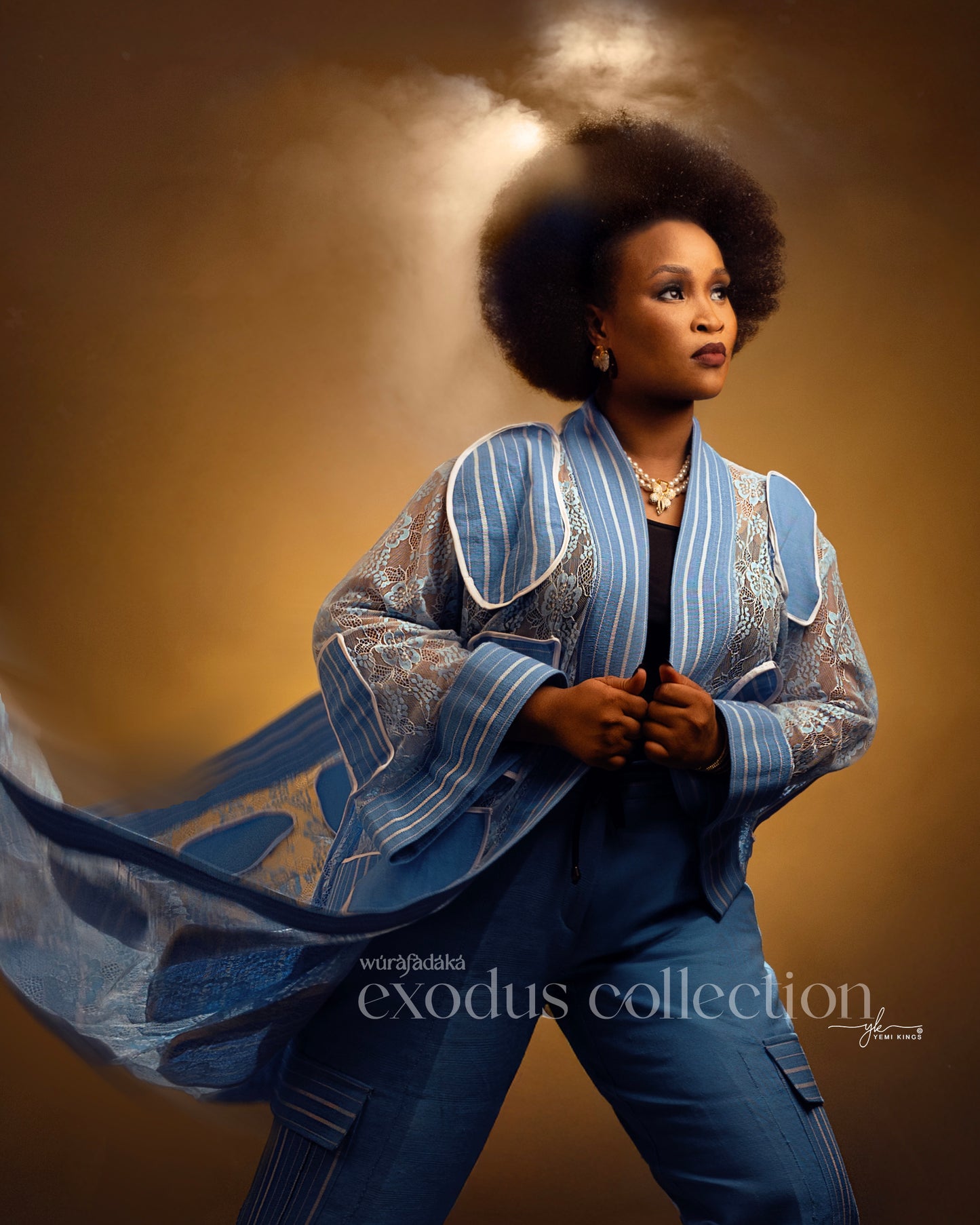 The “TEMI” URBAN OUTFIT - SKY BLUE