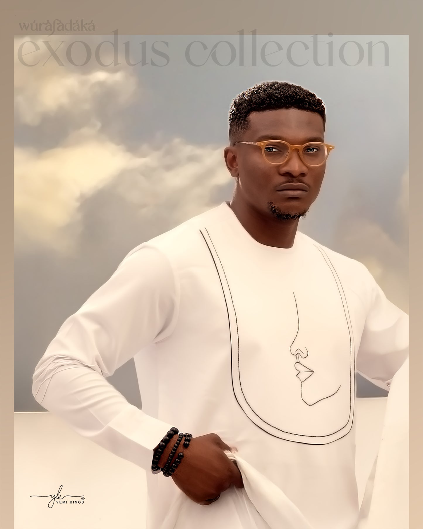 THE MELECH KAFTAN - WHITE