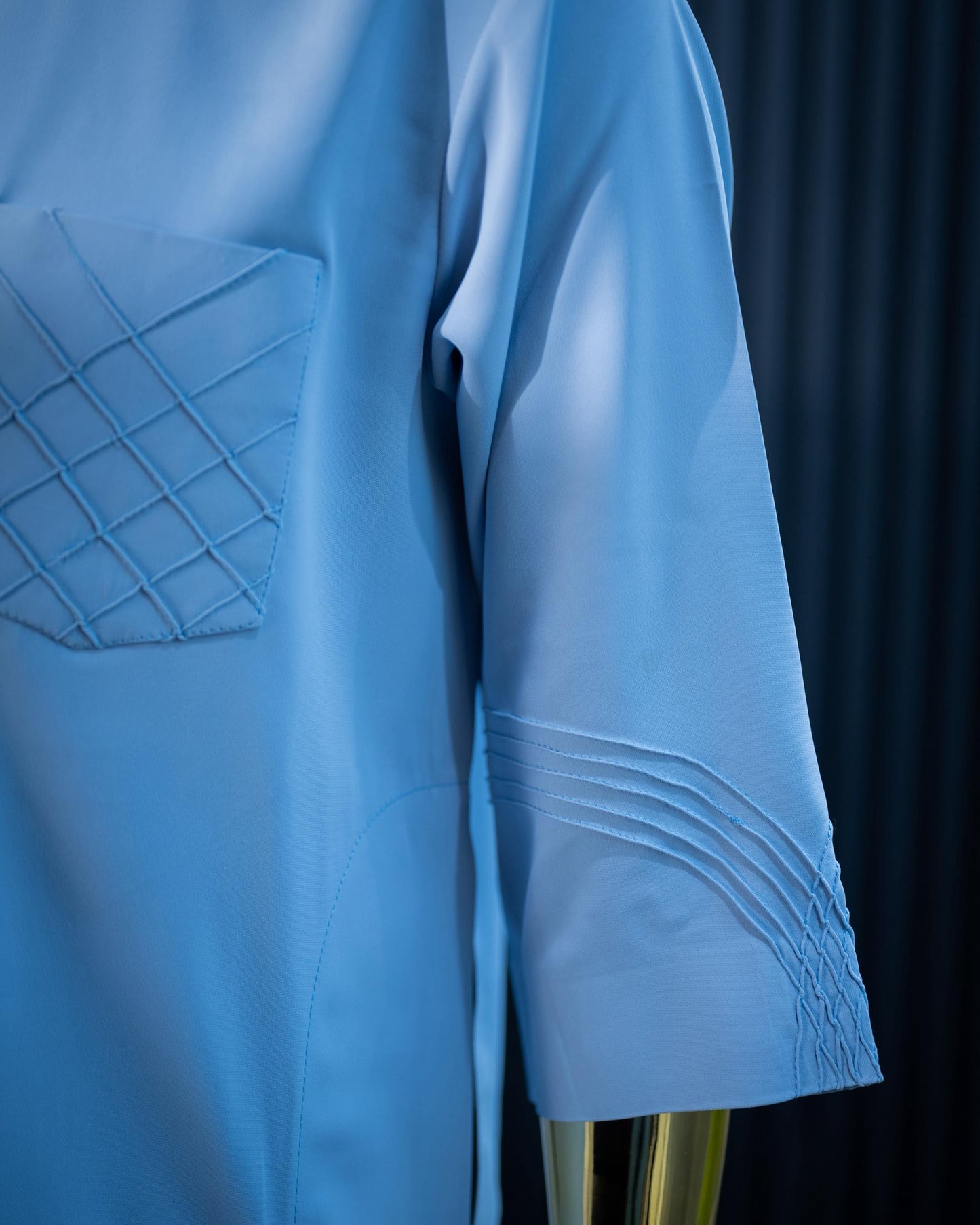 The Gbenga Kaftan - Sky blue