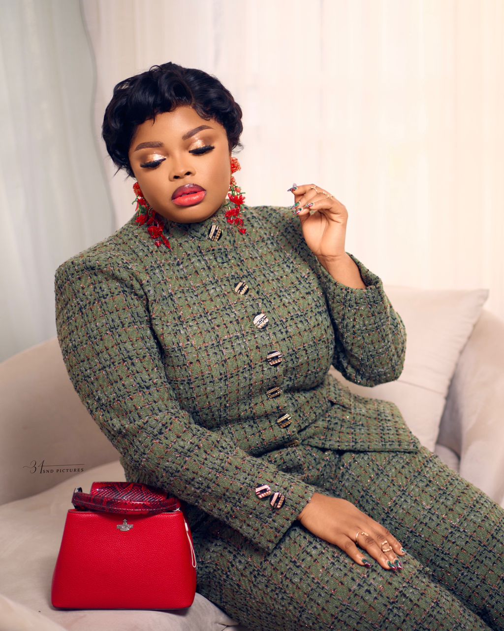 Flora Suit Set - Green
