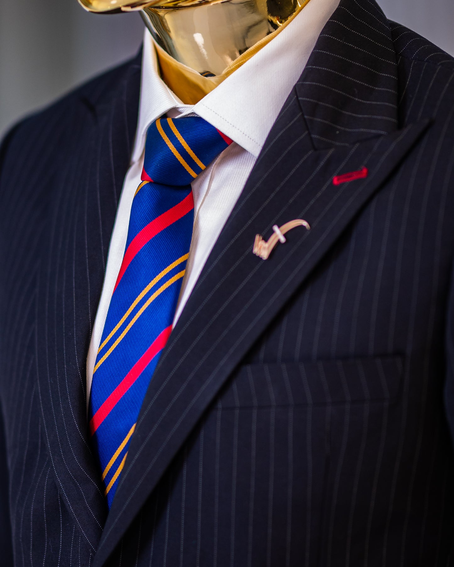 The Robert Pin-striped Suit