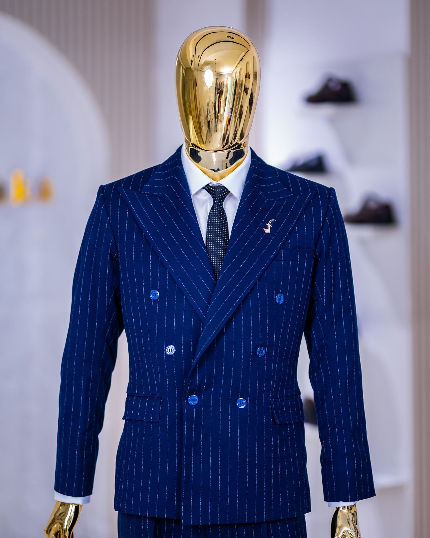 The Mason Pin-striped Suit