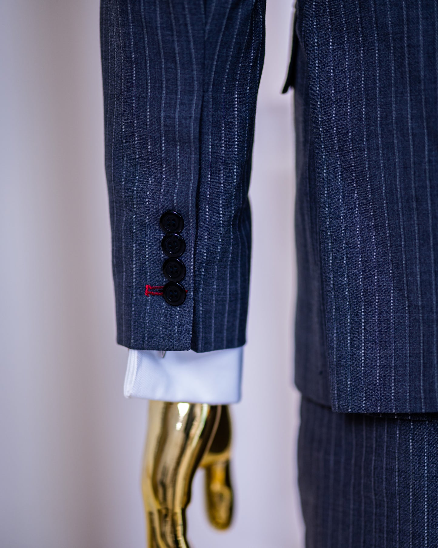 The Grayson Pin-striped Suit