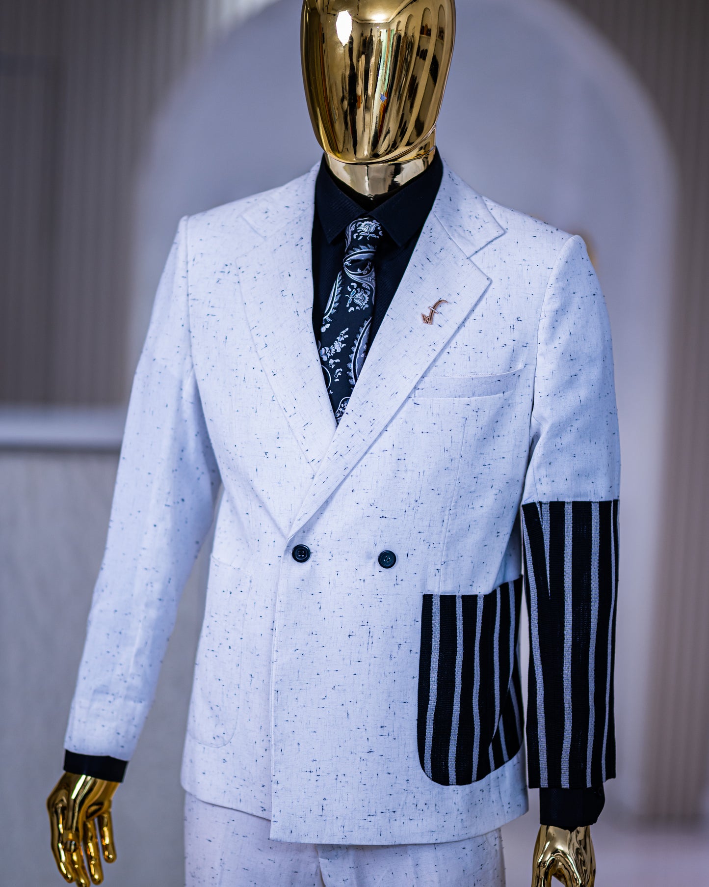 The Akinwole Deluxe Suit (white)