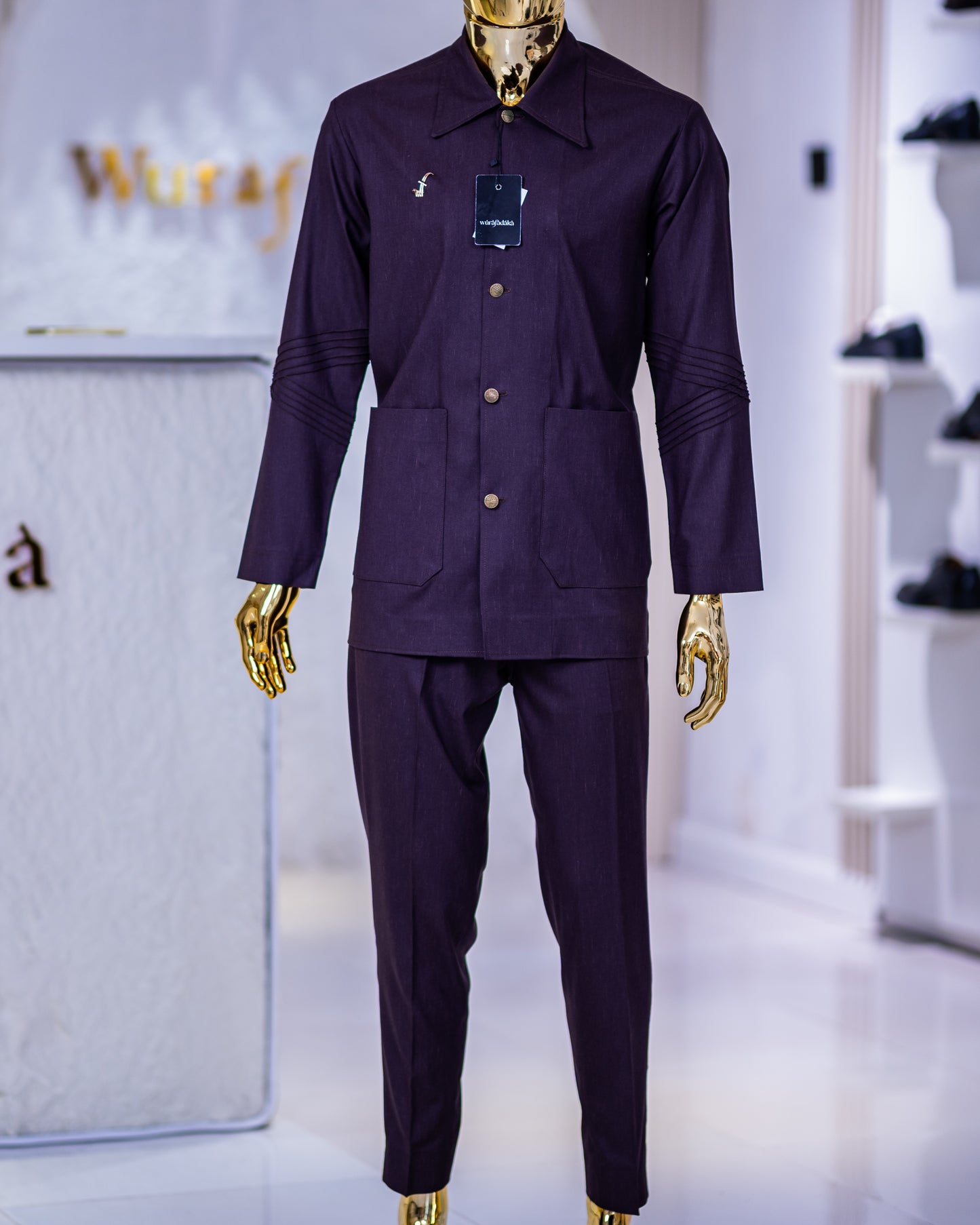 The Edward Two-piece (purple)