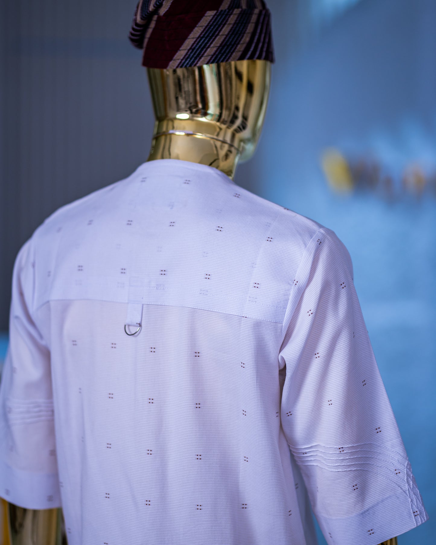 The Shola kaftan (white)