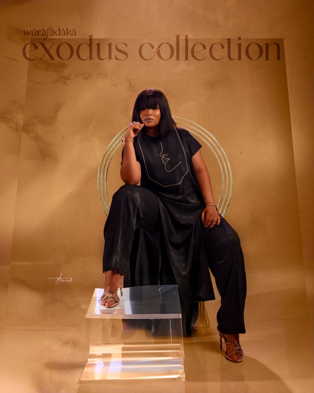 The Yohanna Kaftan - Black