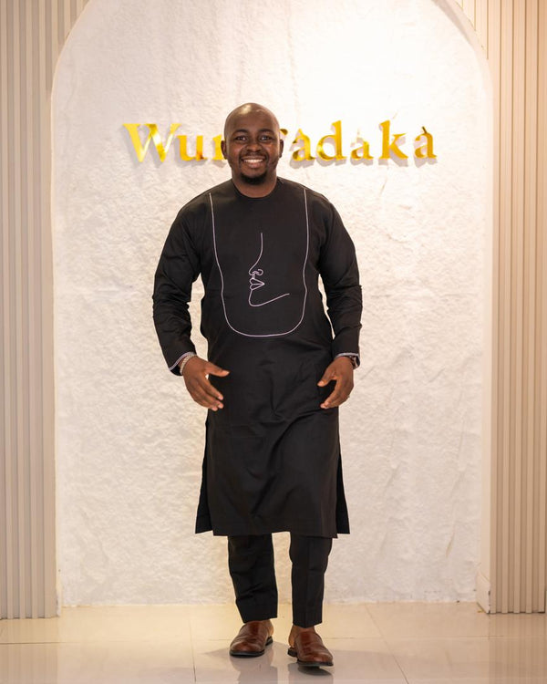 THE MELECH KAFTAN - BLACK