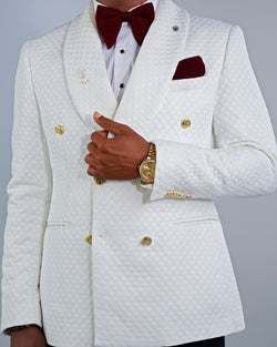 The Edison Jacquard double-breasted Suit