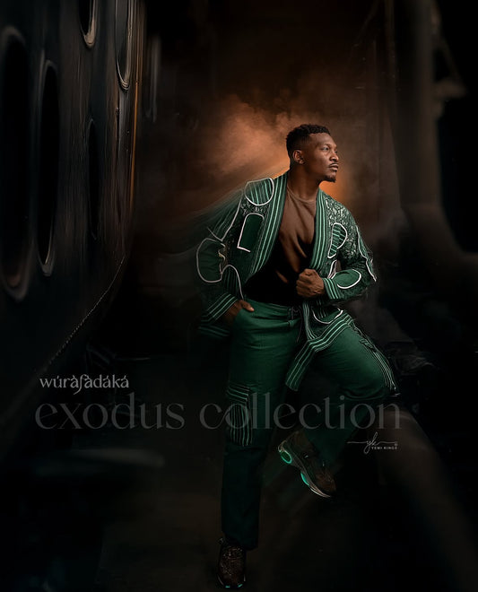 The “MUYIWA” URBAN OUTFIT - GREEN
