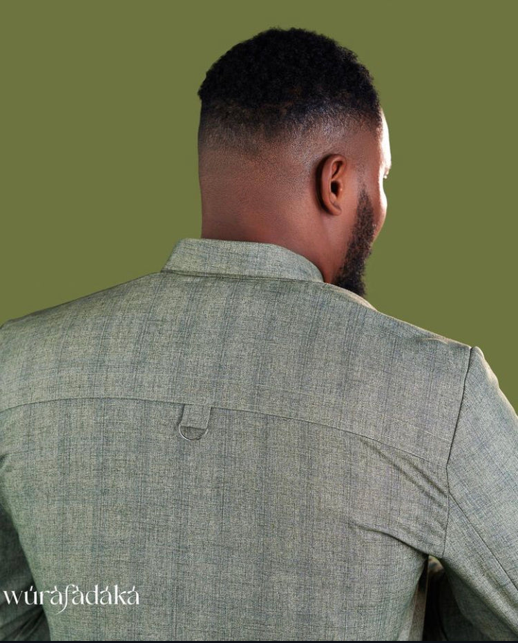GREEN SOFY SHIRT AND PANTS