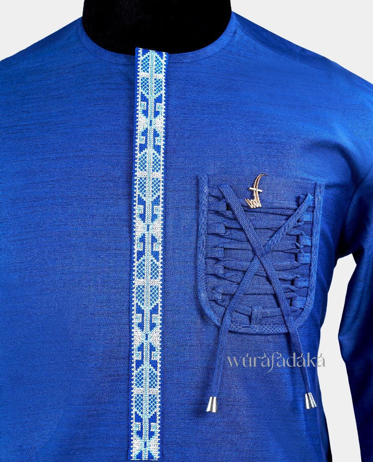 THE MG001 KAFTAN - ROYAL BLUE