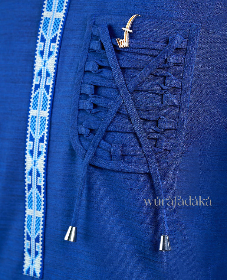 THE MG001 KAFTAN - ROYAL BLUE