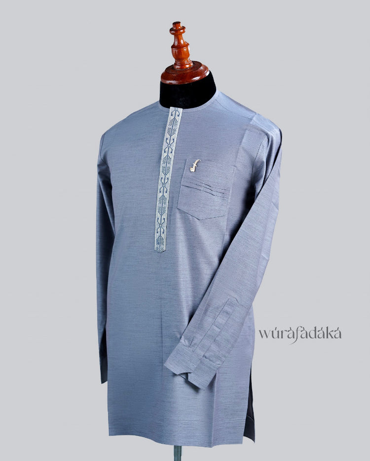 THE MG001 KAFTAN - GREY