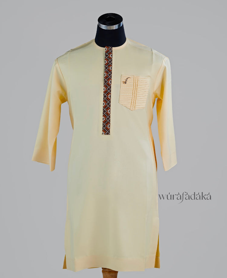 THE MG001 KAFTAN - CREAM