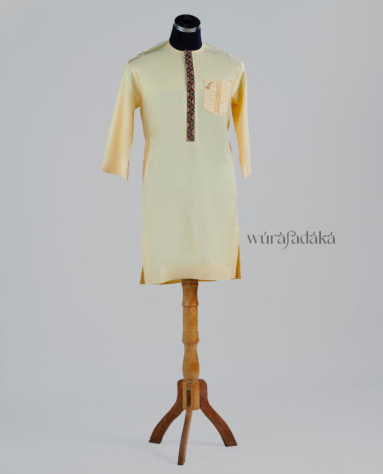 THE MG001 KAFTAN - CREAM