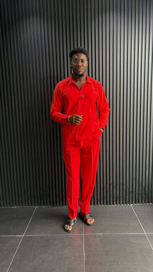 The Toba urban Casual - Red