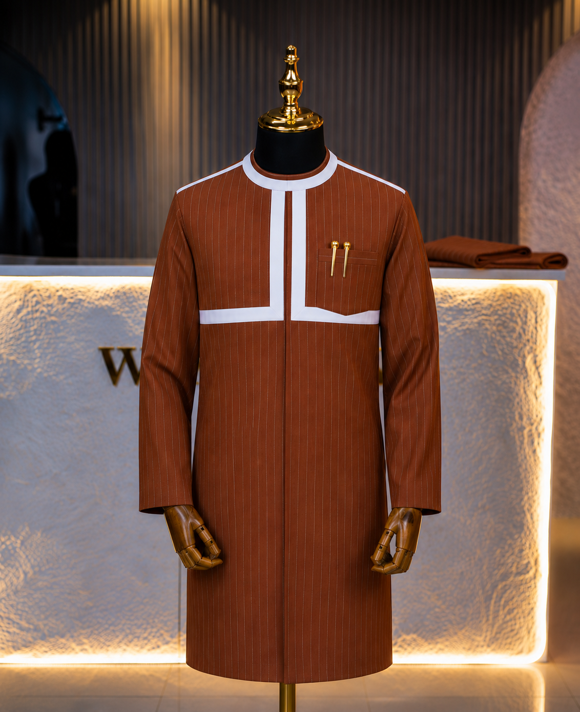 Adebiyi Kaftan - Orange