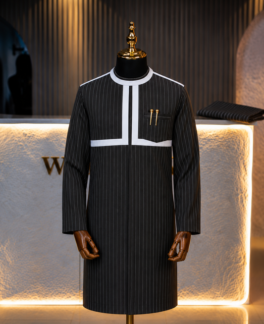 Adebiyi Kaftan - Black