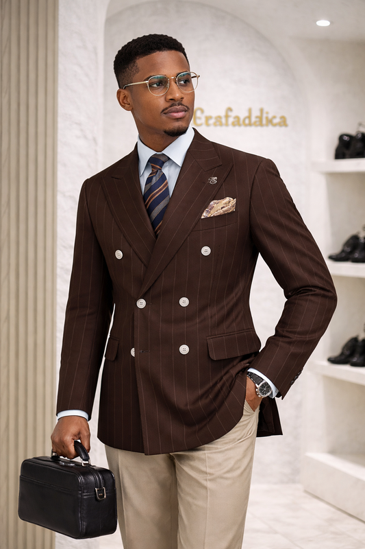 Royal Ember Suit - Brown
