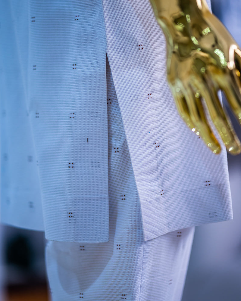 The Shola kaftan (white)