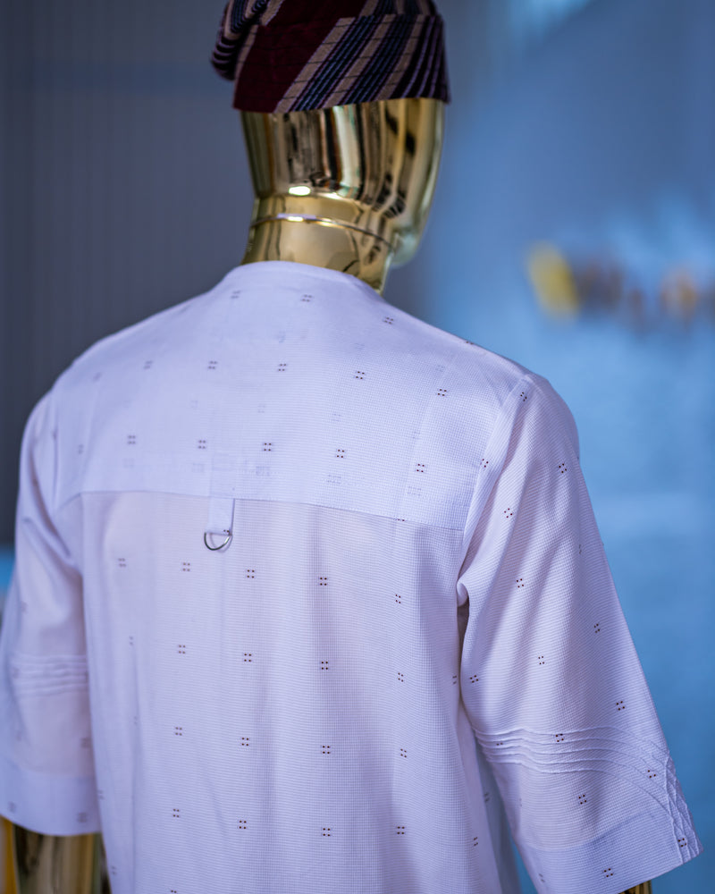 The Shola kaftan (white)