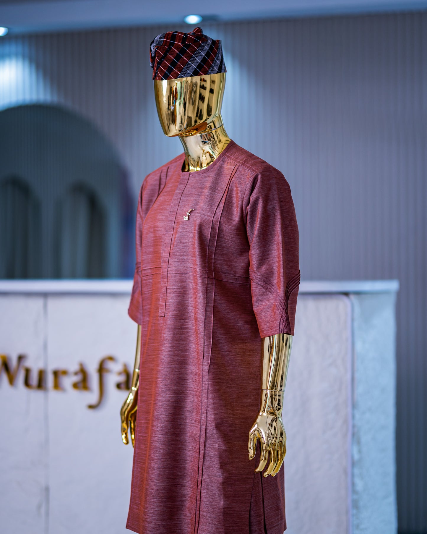 The Kolawole two-piece kaftan