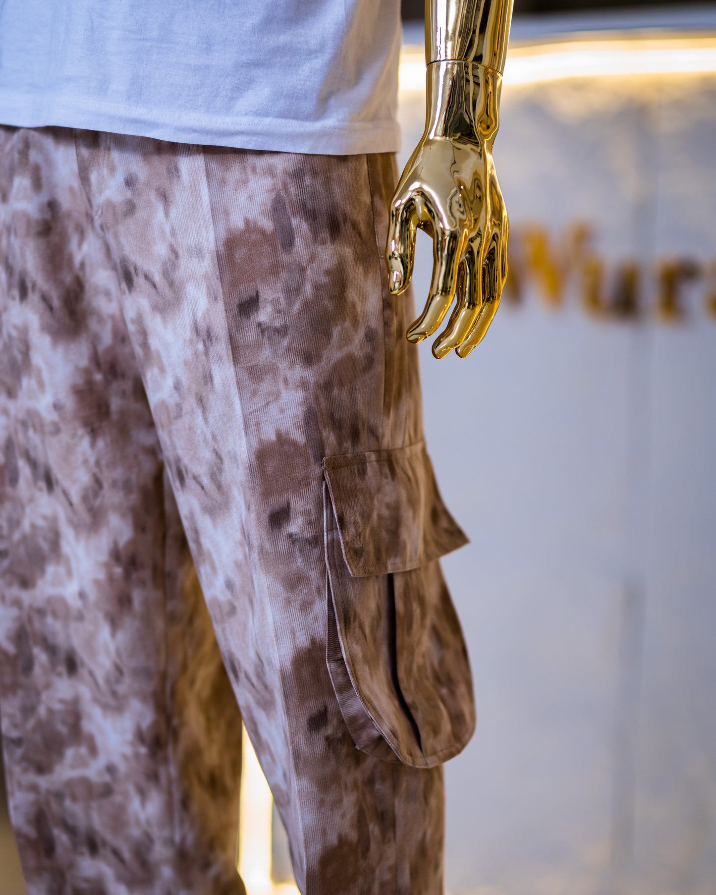 CAMO CORDUROY COMBAT PANT- LIMITED EDITION