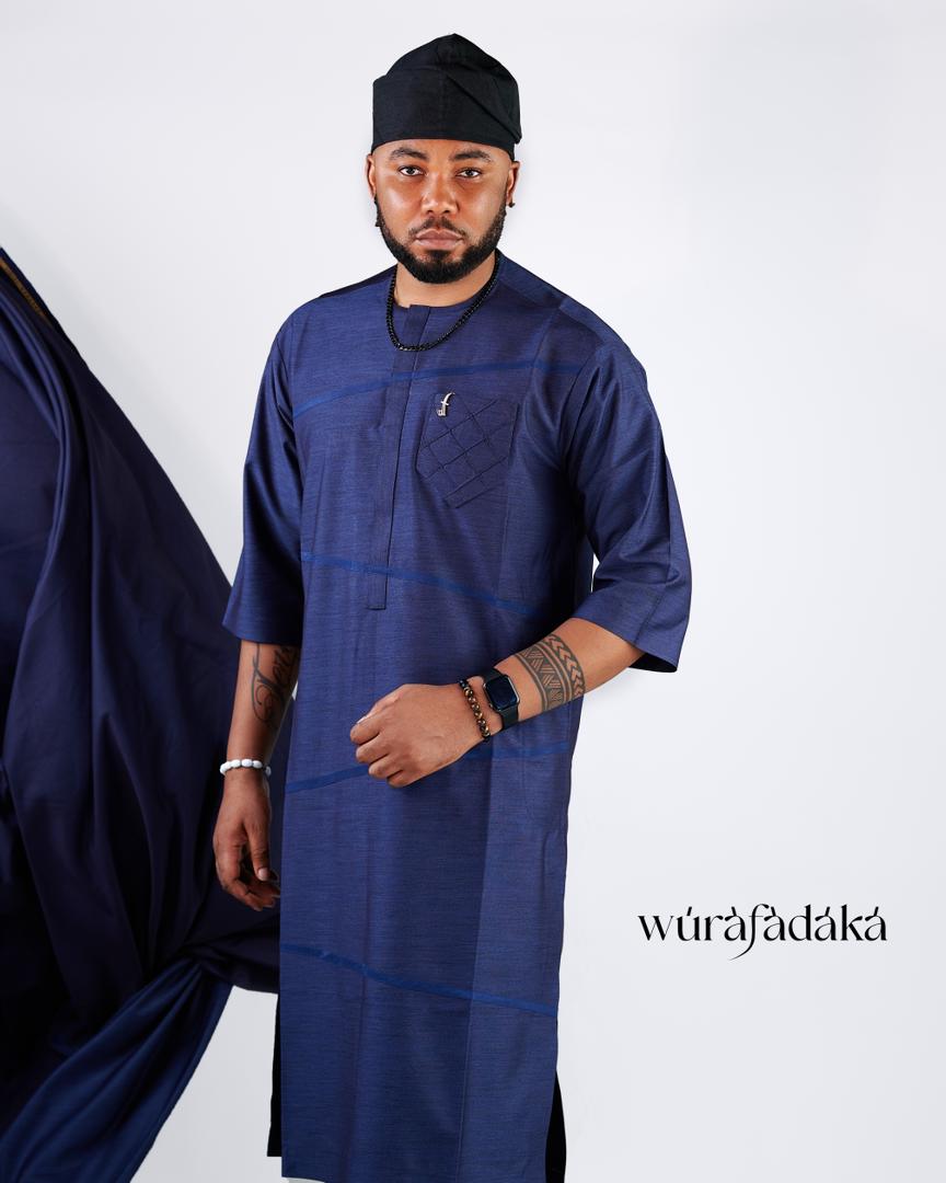 The Kola kaftan - Blue