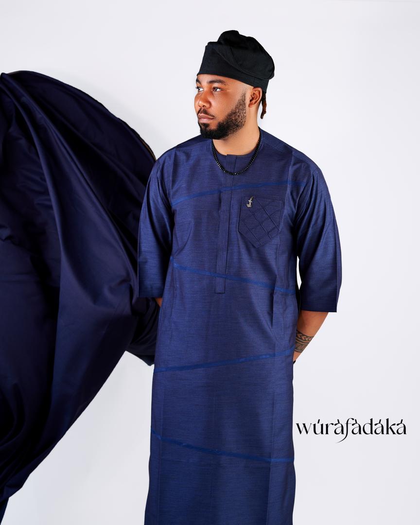The Kola kaftan - Blue