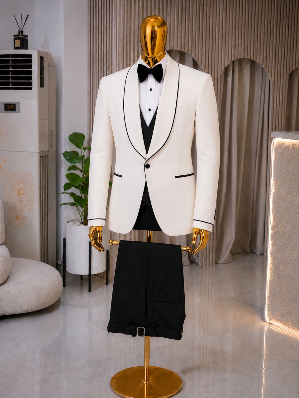 The Aurelius Tuxedo - White