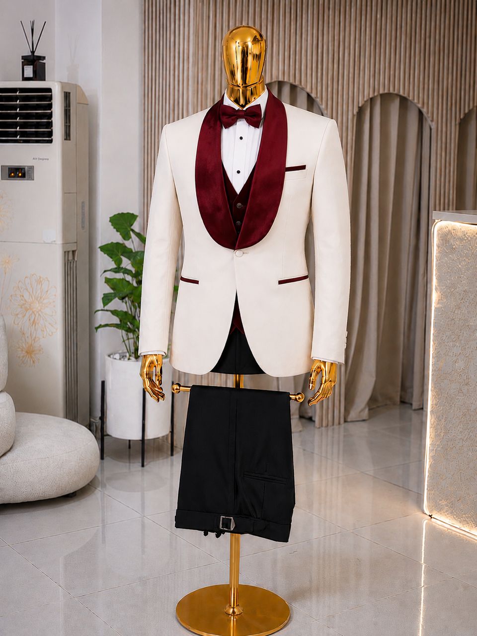 The Aremo Tuxedo - Ivory