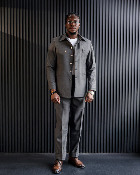Nuel 2-piece suit - Grey
