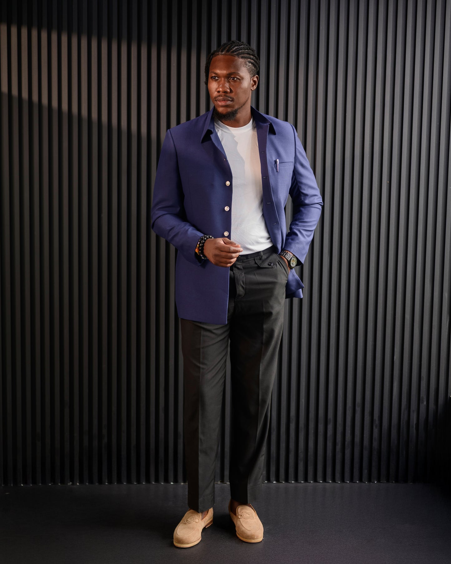 Nuel 2-piece suit - Blue