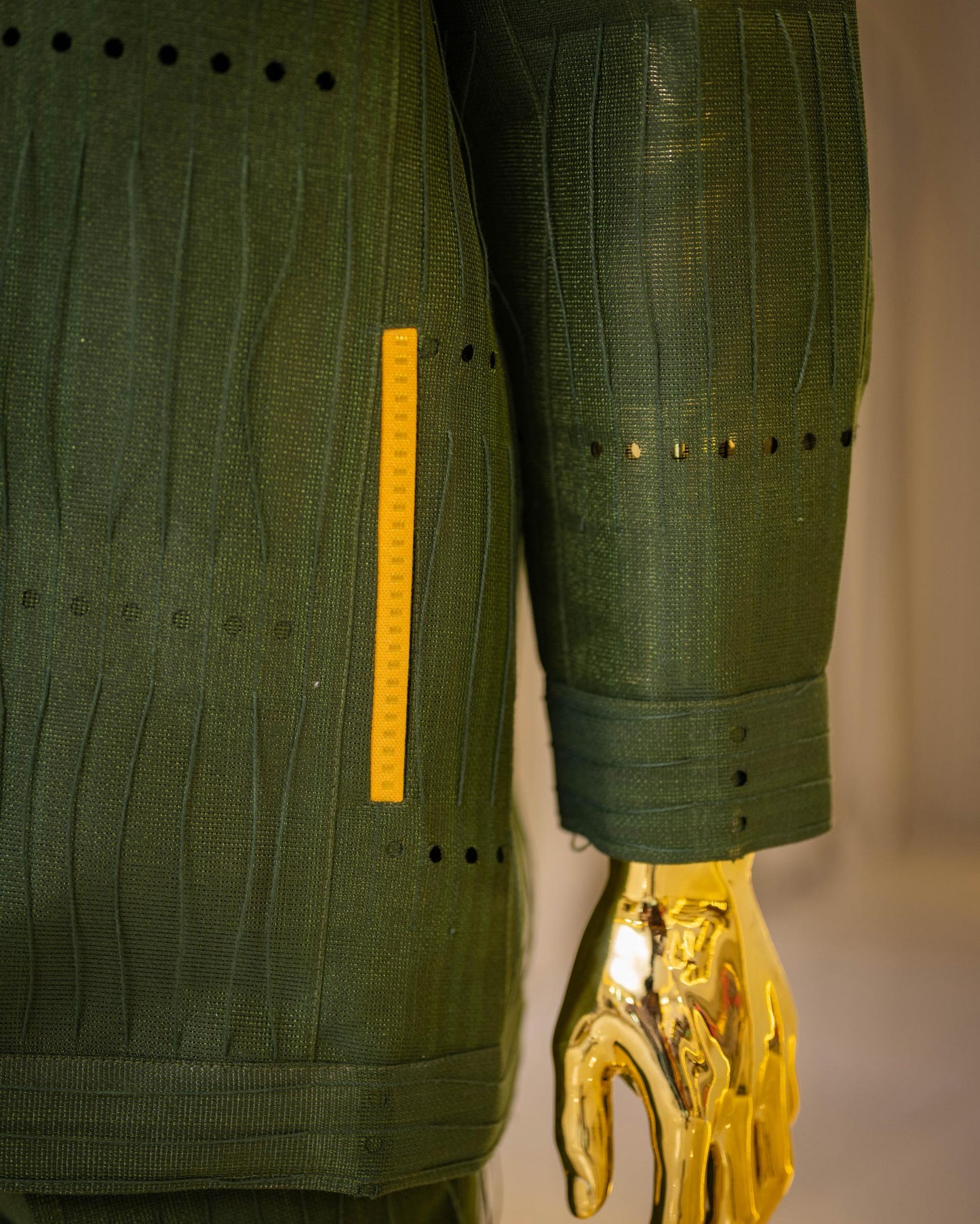 The WF classic Aso-Oke Set - Olive Green